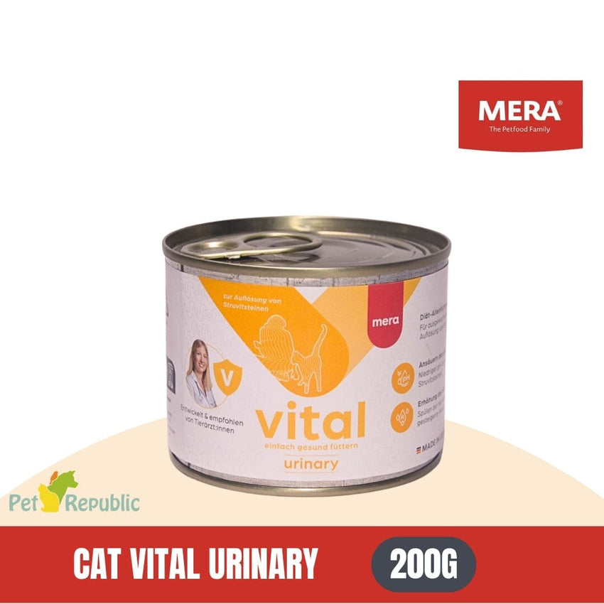 MERA Vital Makanan Basah Kucing Cat Wetfood Urinary 200g Cat Food Wet Mera 