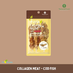 NATURALCORE Snack Anjing Dental Collagen Meat Cod Fish Dog Snack Natural Core 