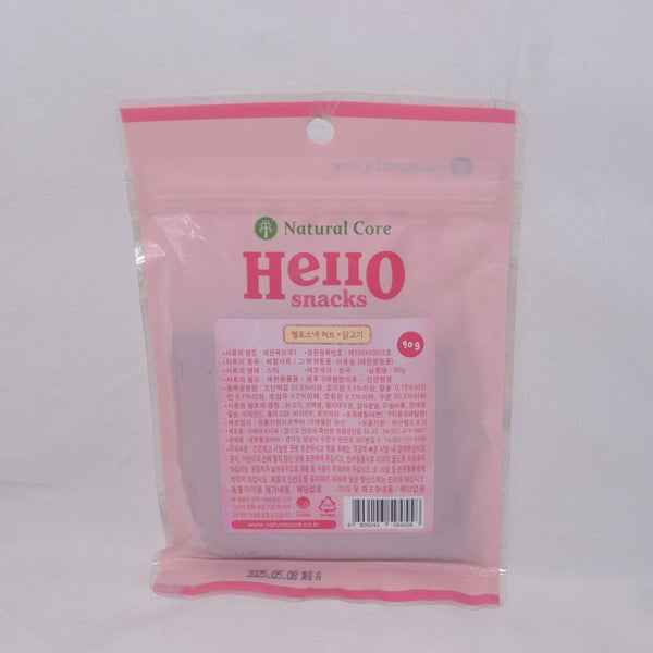 NATURALCORE Snack Anjing Hello Snacks Herbs Chicken 100gr Dog Snack Natural Core 