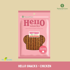 NATURALCORE Snack Anjing Hello Snacks Herbs Chicken 100gr Dog Snack Natural Core 