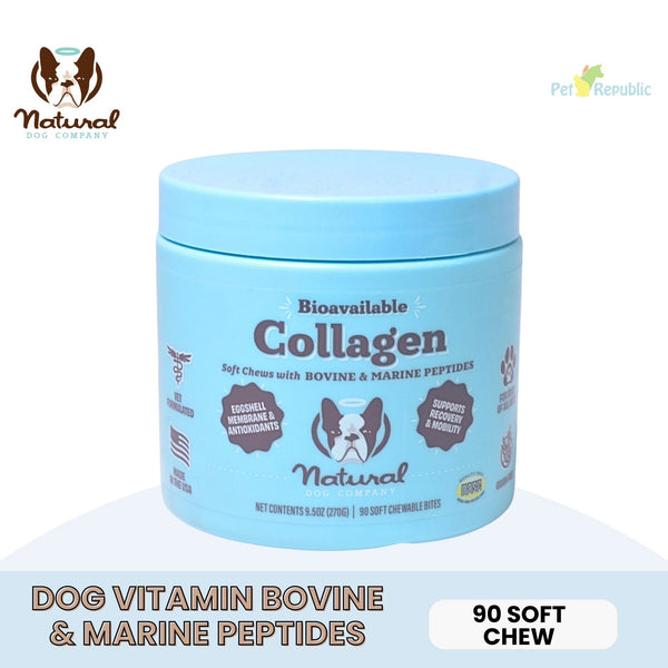 NDC Vitamin Anjing Collagen 90 Soft Chewable no type Tidak ada merek 