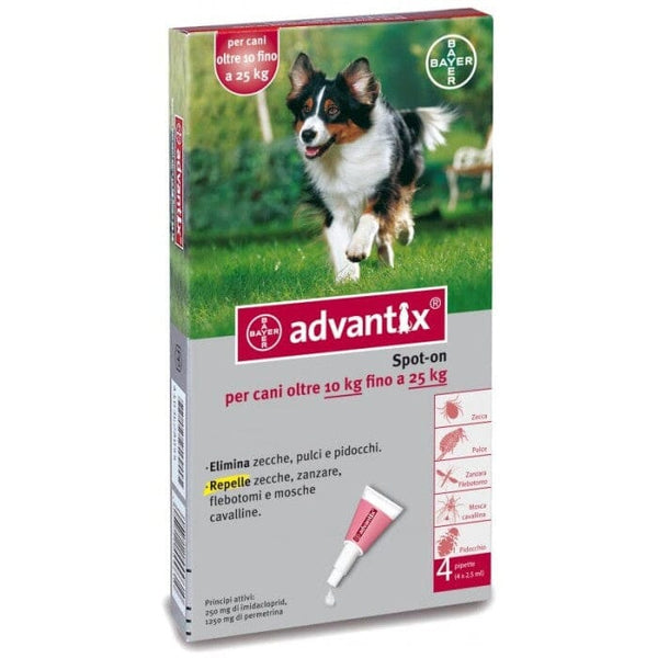 Obat Kutu Tropical ADVANTIX For Dog up to 10-25kg 1pcs no type Tidak ada merek 