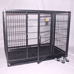 OCTAGON Kandang Knock Down Cage Black 93 x 57 x 76.5cm Pet Cage OCTAGON 