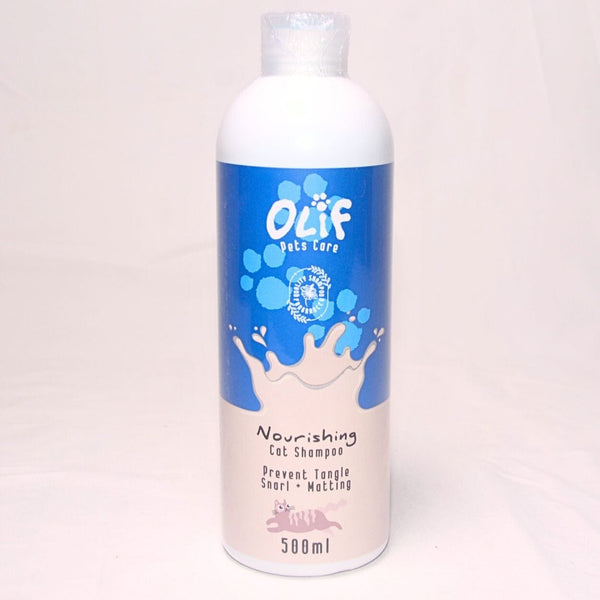 OLIF Shampoo Kucing Cat Shampoo Nourishing 500ml Pet Shampoo & Conditioner Olif 