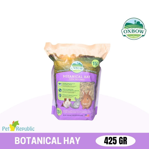 OXBOW Rumput Kelinci Botanical Hay ( Low Protein ) 425gram Small Animal Food Oxbow 