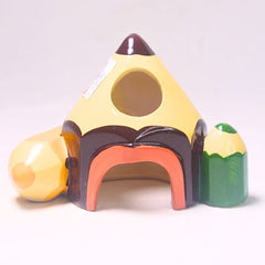 PETLINK Rumah Hamster AM065 Small Pencil House Ceramic Small Animal Supplies Petlink 