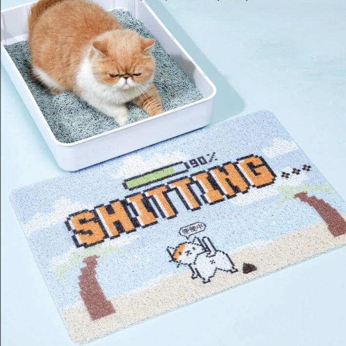 PurLab- Summer Pool Cat Litter Mat