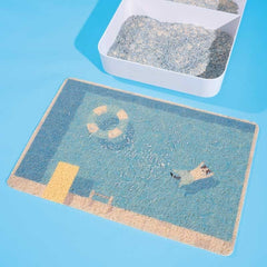 PURLAB Karpet Kucing Cat Litter Mat Swimming Pool Cat Sanitation Pur Lab 