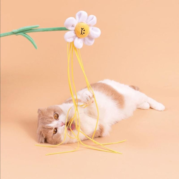 PURLAB Mainan Kucing Cat toy Teaser Flower Fafa Sunflower no type Tidak ada merek 