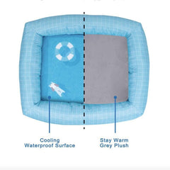 PURLAB Pet Bed Swimming Pool Medium Pet Bed Pur Lab 