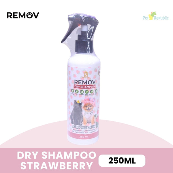 REMOV Dry Shampoo Strawberry 250ml no type Tidak ada merek 