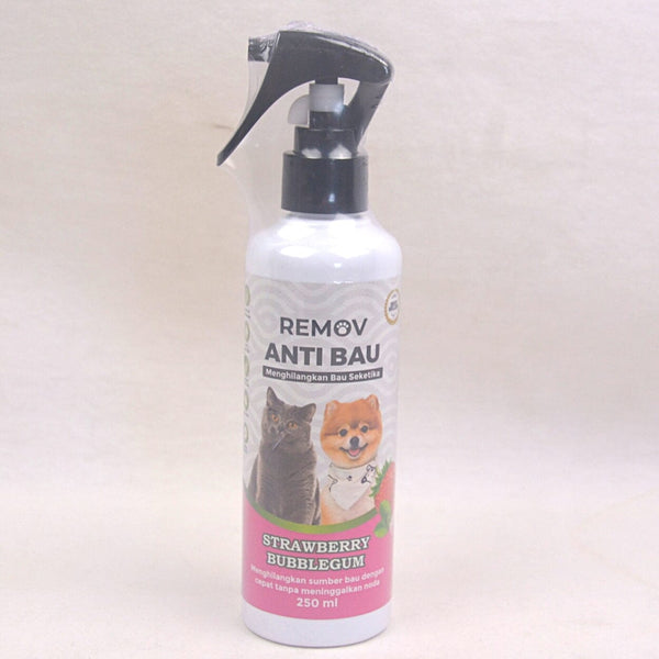 REMOV Remove Odor Strawberry Bubblegum 250ml Sanitation Remov 