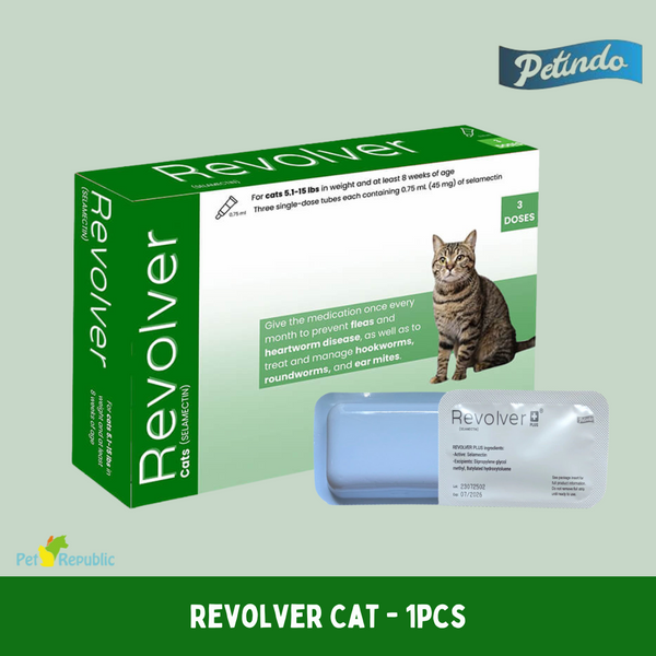 PETINDO Obat Kutu Tetes Revolver Cat 1pcs