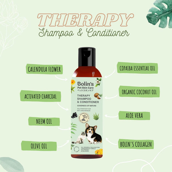 Therapy Shampoo and Conditioner - Bolin's Pet Skin Care no type Bolin's 