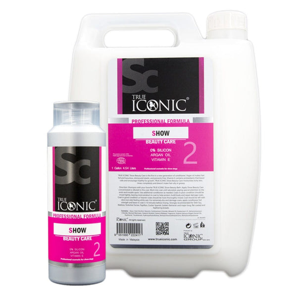 TRUEICONIC Conditioner Anjing Dog Conditioner SHOW Beauty Care 4,54 Liters Pet Shampoo & Conditioner True Iconic 