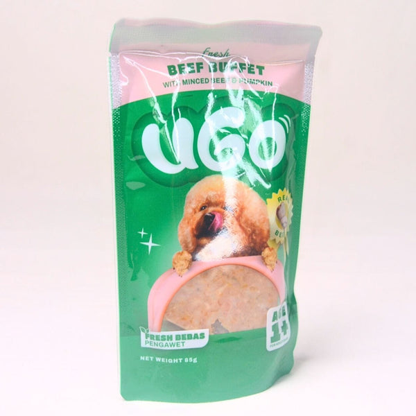 UGO Dog Wet Food Beef Buffet 85g Dog Food Wet UGO 