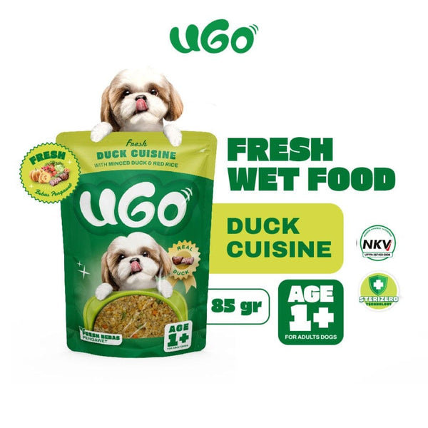 UGO Dog Wet Food Duck Cuisine 85g Dog Food Wet UGO 