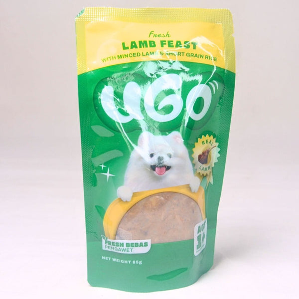 UGO Dog Wet Food Lamb Feast 85g Dog Food Wet UGO 