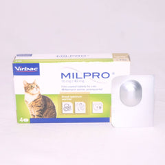 VIRBAC Milpro For Adult Cats 2kg Up 1pcs Pet Medicated Care Virbac 