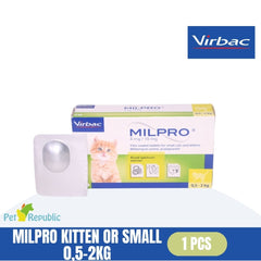 VIRBAC Milpro For Small Cat Or Kitten 0,5-2kg 1pcs Pet Medicated Care Virbac 