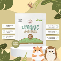 WORMTAIL Snack Hamster Organic Vegan Pasta 20gr Small Animal Snack Tidak ada merek 