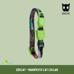 ZEECAT Kalung Kucing Manifesto Cat Collar Pet Collar and Leash Zee Cat 