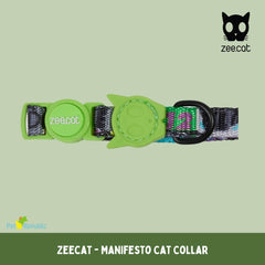 ZEECAT Kalung Kucing Manifesto Cat Collar Pet Collar and Leash Zee Cat 