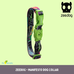 ZEEDOG Kalung Anjing Manifesto Collar Pet Collar and Leash Zee Dog 