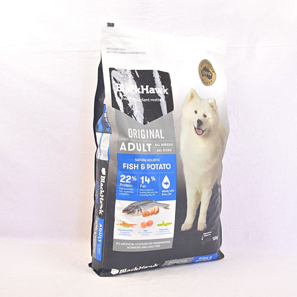 BLACKHAWK Dog Original Adult Fish and Potato 10kg Dog Food Dry Blackhawk 