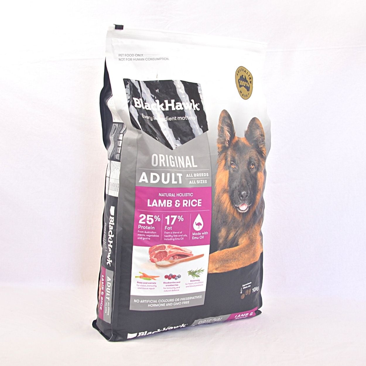 Blackhawk Original Adult Dog Lamb And Rice 10kg– Pet Republic Indonesia