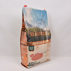 BRAVERY Medium Adult Dog IBERIAN PORK 4kg Dog Food Dry Bravery 