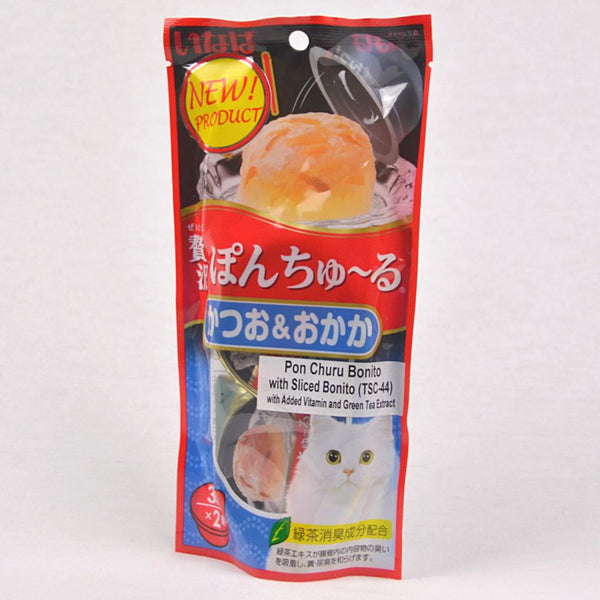 CIAO TSC44 Cup Pon Churu Bonito With Sliced Bonito 2pcs Cat Snack Ciao 