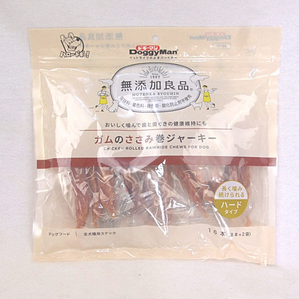 DOGGYMAN Snack Anjing 82565 Chicken Rolled Rawhide Chews 16pcs Dog Snack Doggyman 