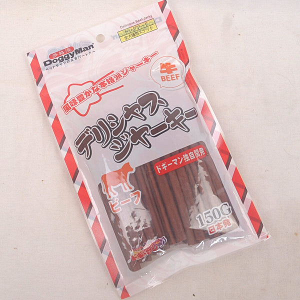 DOGGYMAN Snack Anjing Z0286 Delicious Beef Jerky 150gr Dog Snack Doggyman 