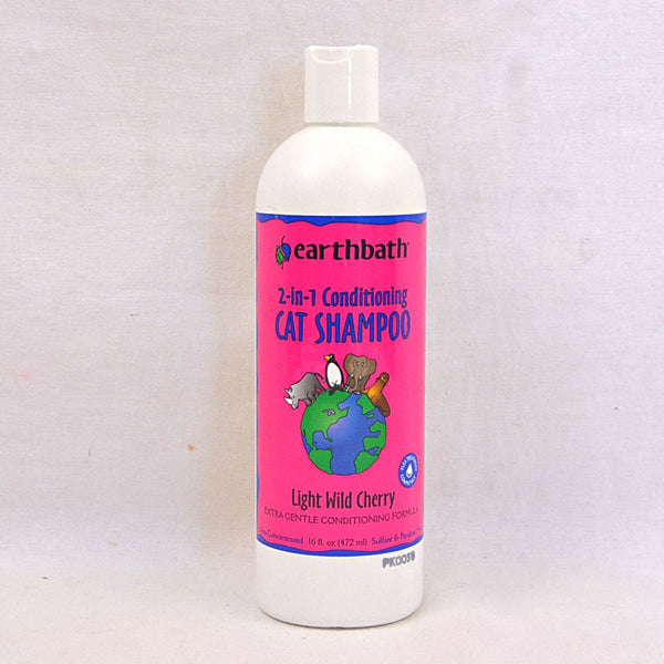 EARTHBATH Shampoo Kucing 2in1 Cat Shampoo 473ml Grooming Shampoo and Conditioner Earth Bath 