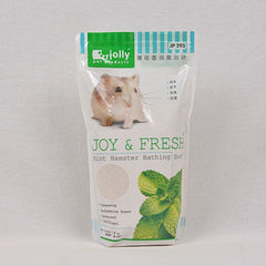 JOLLY Hamster Bathing Sand 1kg Small Animal Grooming Jolly Mint 