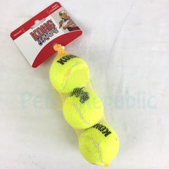 KONG AST2 Squeak air Ball Medium 3pcs - Pet Republic Jakarta