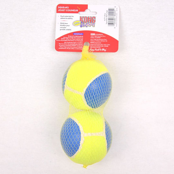 KONG AUT1 Ultra SqueakAir Ball Large 2pcs Dog Toy Kong 