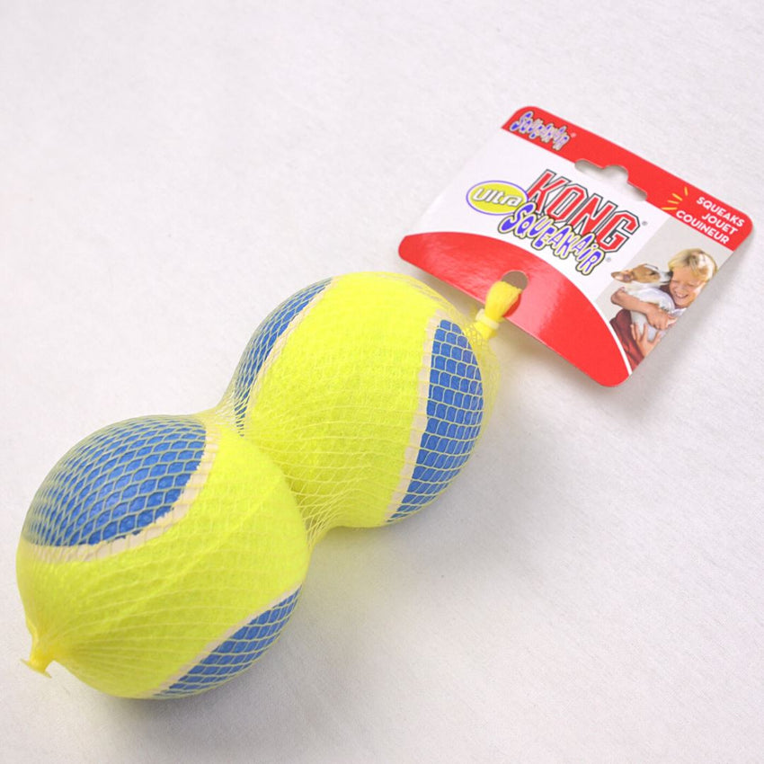 KONG AUT1 Ultra SqueakAir Ball Large 2pcs Dog Toy Kong 