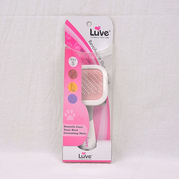 LUVE LV230 Slicker Brush Rotatable Coated Pin Small Grooming Tools Luve 