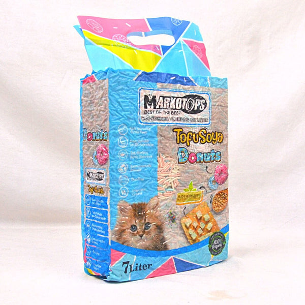 MARKOTOPS Tofu Soya Donuts 7 Liter Cat Sanitation Markotop 