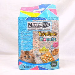 MARKOTOPS Tofu Soya Donuts 7 Liter Cat Sanitation Markotop 