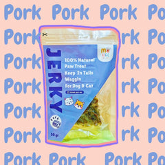 MONELPET Snack Anjing Pork Jerky 50gr Dog Snack Monelpet 