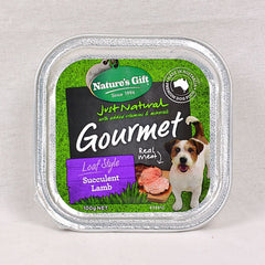 NATURESGIFT Gourmet Succulent Lamb Dog Food 100g Dog Food Wet Nature's Gift 