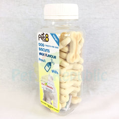 PET8 Dog Bone Biscuit Milk 110gr - Pet Republic Jakarta