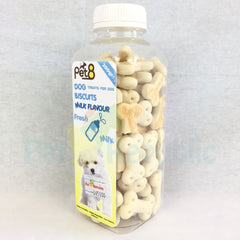 PET8 Dog Bone Biscuit Milk 200gr - Pet Republic Jakarta