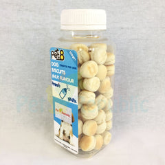 PET8 Dog Round Biscuit Milk 110gr - Pet Republic Jakarta