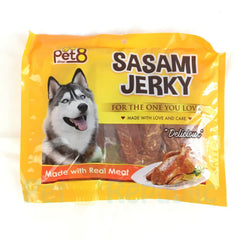 Pet8 JJ403 Dry Chicken Jerky 400gr - Pet Republic Jakarta