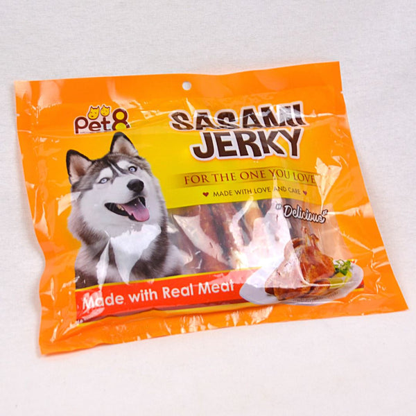 PET8 JJ409 Crunchy Wrapped By Chicken 400g Dog Snack Pet8 