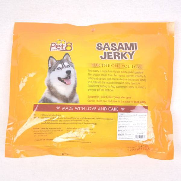 PET8 JJ501 Fish Mini Strap Wrap With Chicken 400gr Dog Snack Pet8 